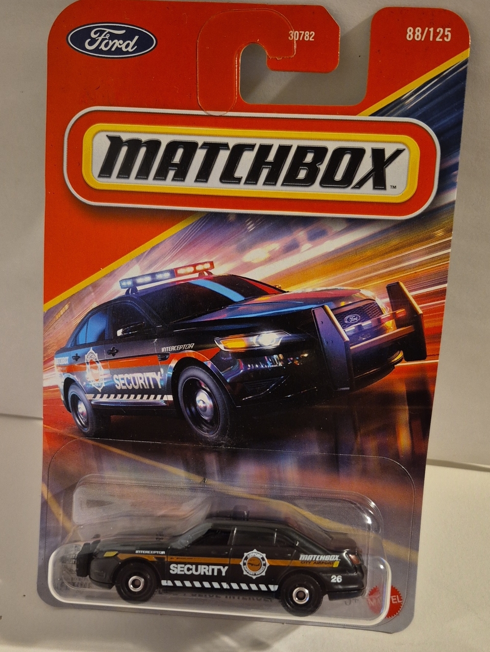 D2 Matchbox  ford Interceptor  police with shipping protector